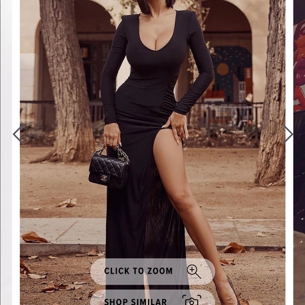 Fashion Nova black dress
